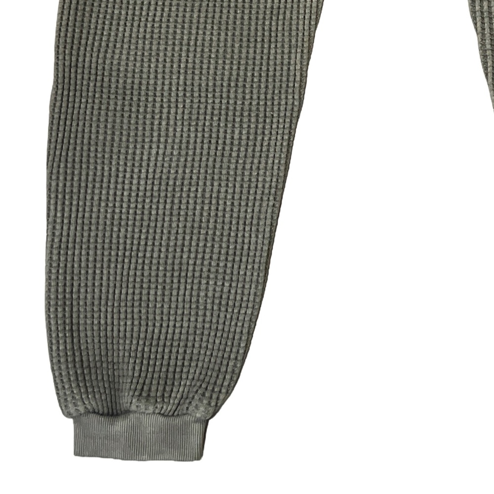 MATE THE LABEL GUARANTEED AUTHENTIC ORGANIC WAFFLE RELAXED JOGGERS FOREST S - Picture 11 of 11